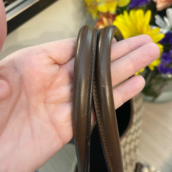 GUCCI Vintage Jackie Bardot Cloth & Leather Trimmed Bag - Picture 9 of 16